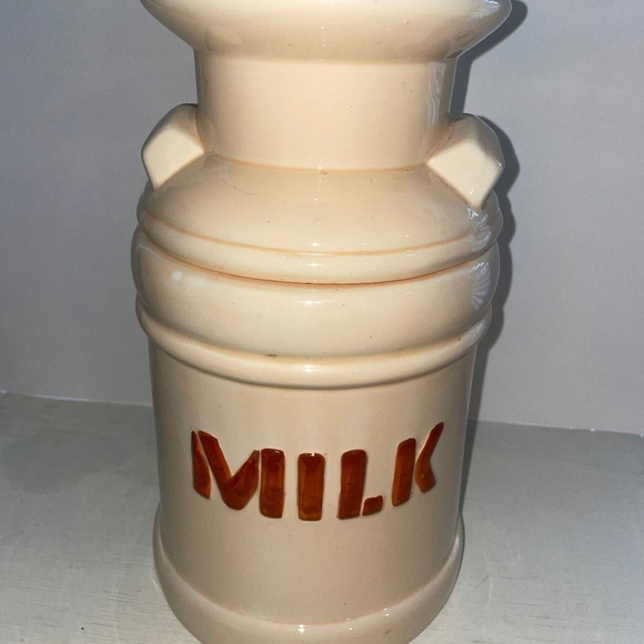 Gear Block Milk Can Cookie Snack Canister - Picture 6 of 6